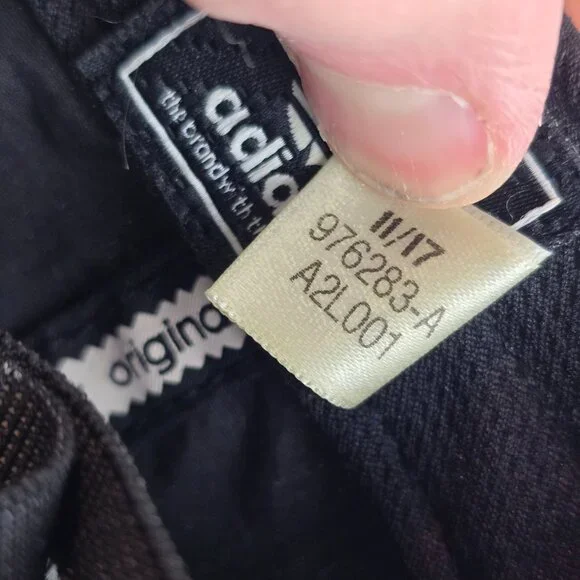 Adidas Hat Mens Relaxed Strap Back Black Reflective Running Lightweight Trefoil - Picture 9 of 9